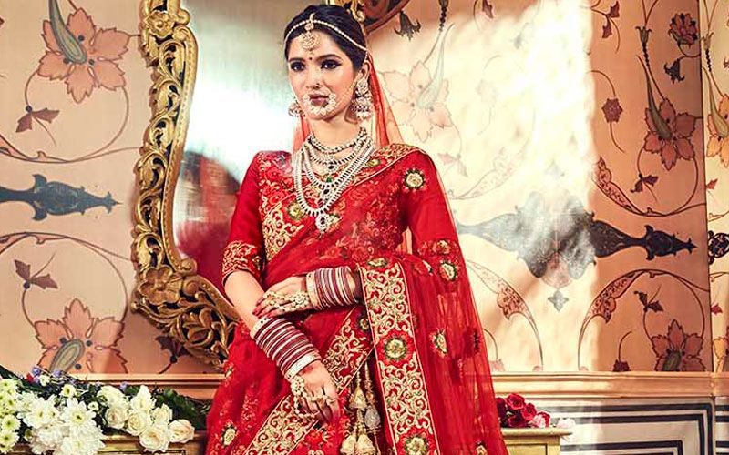 Bridal lehenga and household care